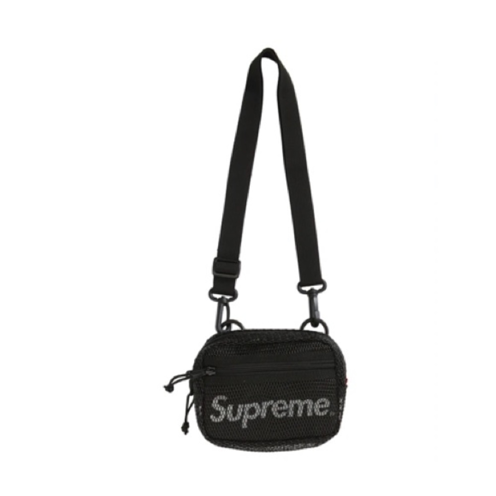 Supreme mesh bag apps 7 inches by 5 inches